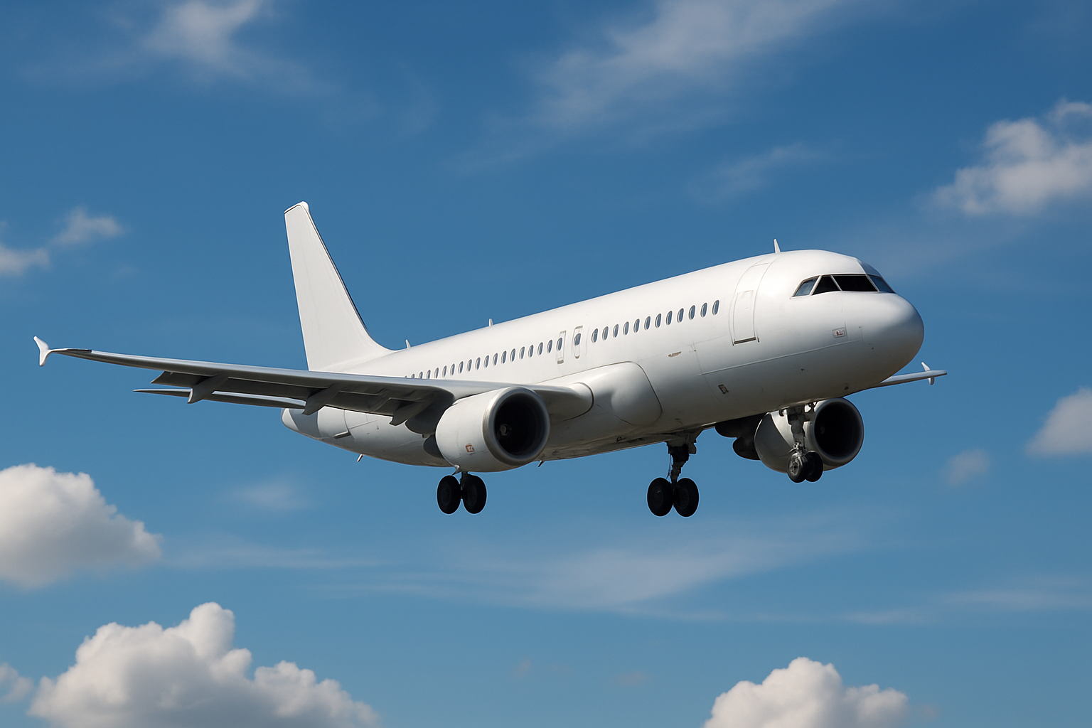Avion de fret en vol
